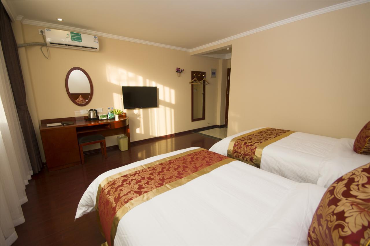 Greentree Inn Anhui Xuancheng Jixi Guangming Palace Business Hotel Bagian luar foto